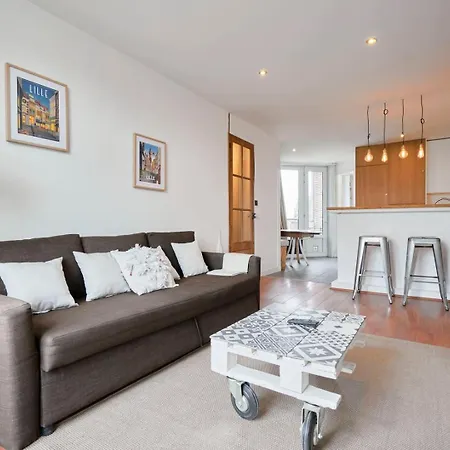 Le Charme De L'ancien Dans Le Centre De Lille. Apartman